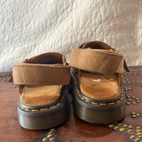 Dr. Martens Tan Leather Mules - Picture 6 of 7